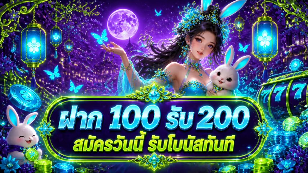 ฝาก 100 รับ 200